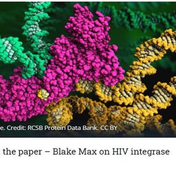 A peek behind the paper – Blake Max on HIV integrase inhibitors
                  