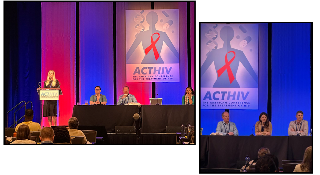 Drs. Melissa Badowski and Blake Max were invited speakers at The American Conference for the Treatment of HIV (ACTHIV)